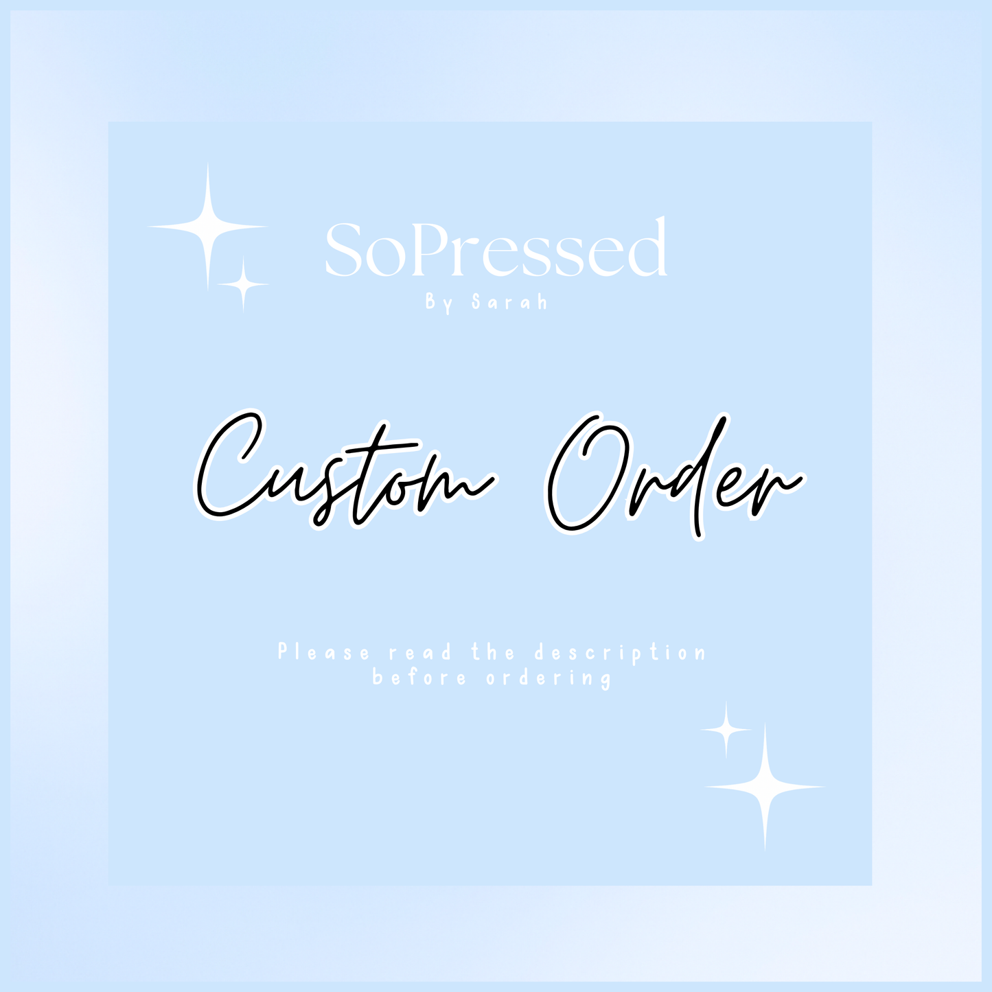 Custom Press-On Nail Set (Made Just for You!🫶)